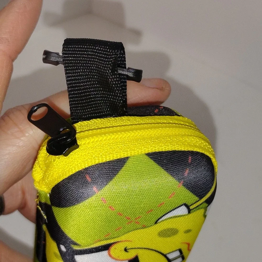 NEW - Kids Nickelodeon Spongebob Squarepants Eyeglasses Sunglasses Case W/ Clip